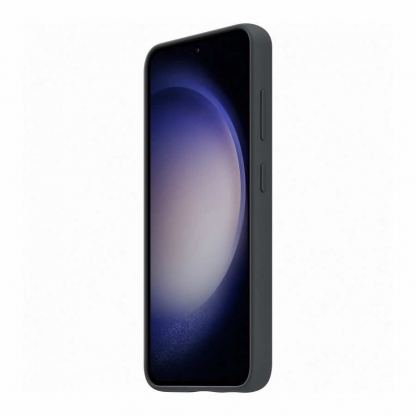 Samsung Silicone Grip Cover EF-GS911TBEGWW - оригинален силиконов кейс с ластик против изпускане за Samsung Galaxy S23 (черен) 4