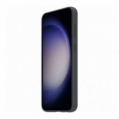 Samsung Silicone Grip Cover EF-GS916TBEGWW - оригинален силиконов кейс с ластик против изпускане за Samsung Galaxy S23 Plus (черен) 2