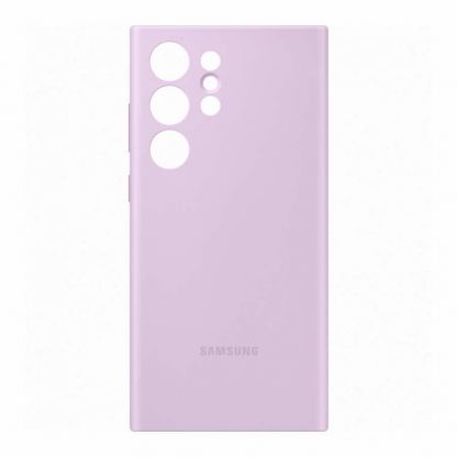 Samsung Silicone Cover Case EF-PS918TV оригинален силиконов кейс за Samsung Galaxy S23 Ultra (лилав) 5