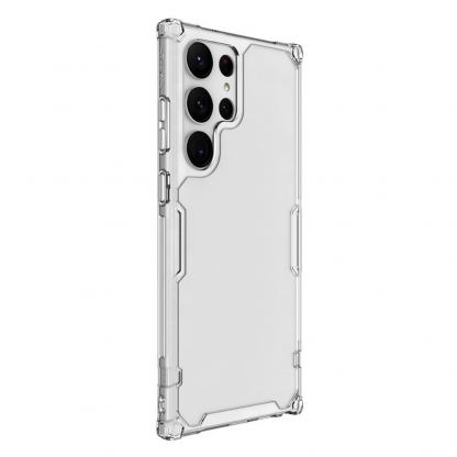 Nillkin Nature TPU Pro Case - хибриден удароустойчив кейс за Samsung Galaxy S23 Ultra (прозрачен) 3