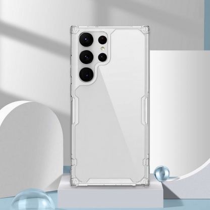 Nillkin Nature TPU Pro Case - хибриден удароустойчив кейс за Samsung Galaxy S23 Ultra (прозрачен) 9
