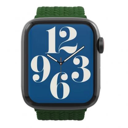 Zagg Gear4 Braided Sport Band Size L - текстилна каишка за Apple Watch 42мм, 44мм, 45мм, 46мм, Ultra 49мм (зелен) 2