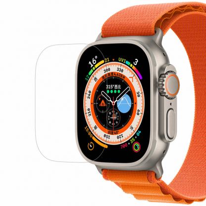Nillkin Tempered Glass H+ PRO - 2 броя стъклени защитни покрития за дисплея на Apple Watch Ultra 49мм (прозрачен) 3