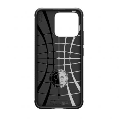 Spigen Rugged Armor Case - тънък качествен силиконов (TPU) калъф за Xiaomi 13 (черен) 16