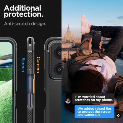 Spigen Rugged Armor Case - тънък качествен силиконов (TPU) калъф за Xiaomi Redmi Note 12 5G, Xiaomi Poco X5 5G (черен) 13