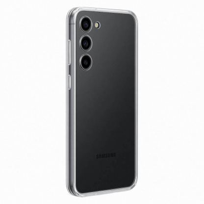 Samsung Frame Cover EF-MS916CBEGWW - оригинален хибриден кейс от две части за Samsung Galaxy S23 Plus (черен-прозрачен) 4