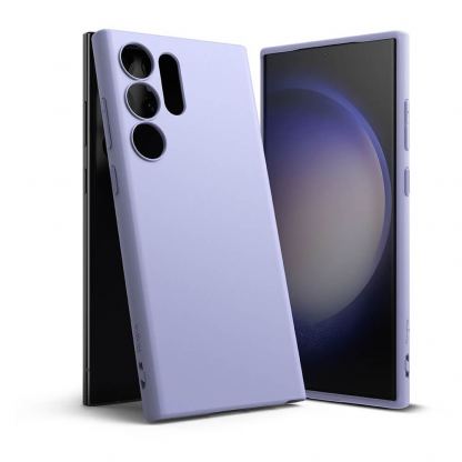 Ringke Air S Case - силиконов (TPU) калъф за Samsung Galaxy S23 Ultra (лилав)