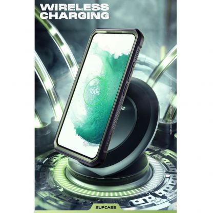 i-Blason SUPCASE Unicorn Beetle Pro Case - удароустойчив хибриден кейс за Samsung Galaxy S23 Ultra (зелен) 9