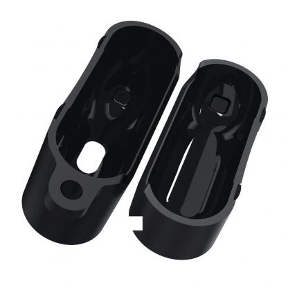 Spigen Airpods Pro Classic Shuffle Silicone Case - силиконов калъф с карабинер за Apple Airpods Pro (тъмносив) 8