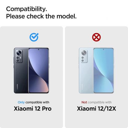 Spigen Neo FLEX Screen Protector 2 Pack - 2 броя защитни покрития за целия дисплей на Xiaomi 12 Pro (прозрачен) 2