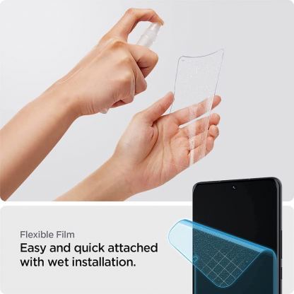 Spigen Neo FLEX Screen Protector 2 Pack - 2 броя защитни покрития за целия дисплей на Xiaomi 12 Pro (прозрачен) 5