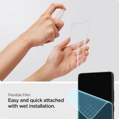 Spigen Neo FLEX Screen Protector 2 Pack - 2 броя защитни покрития за целия дисплей на Xiaomi 12, Xiaomi 12X (прозрачен) 7