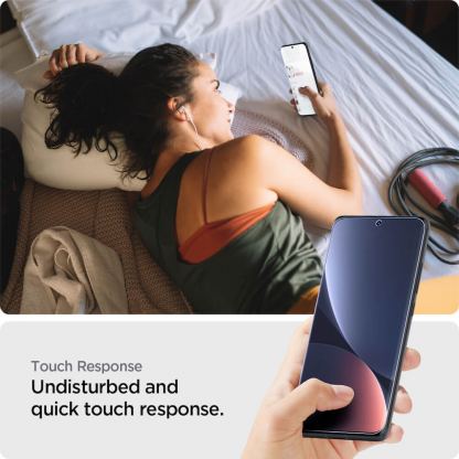 Spigen Neo FLEX Screen Protector 2 Pack - 2 броя защитни покрития за целия дисплей на Xiaomi 12, Xiaomi 12X (прозрачен) 9