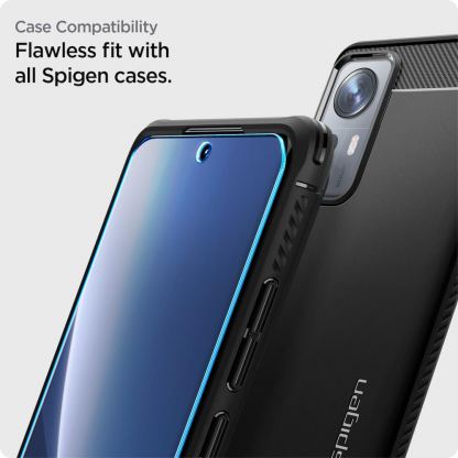 Spigen Neo FLEX Screen Protector 2 Pack - 2 броя защитни покрития за целия дисплей на Xiaomi 12, Xiaomi 12X (прозрачен) 11