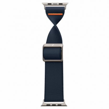 Spigen Lite Fit Ultra Watch Band - лека текстилна каишка за Apple Watch 42мм, 44мм, 45мм, 46мм, Ultra 49мм (тъмносин) 8