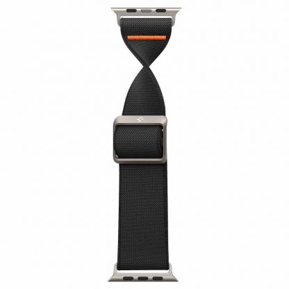 Spigen Lite Fit Ultra Watch Band - лека текстилна каишка за Apple Watch 42мм, 44мм, 45мм, 46мм, Ultra 49мм (черен) 8