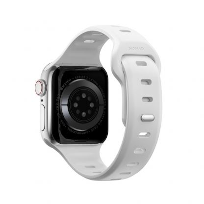 Nomad Sport Slim Band - силиконова каишка за Apple Watch 42мм, 44мм, 45мм, 46мм, Ultra 49мм (бял) 3