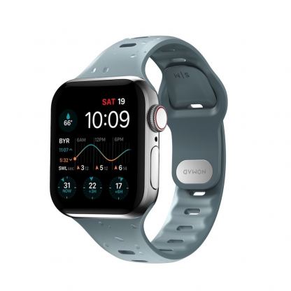 Nomad Sport Slim Band - силиконова каишка за Apple Watch 38мм, 40мм, 41мм, 42мм (2024) (светлосин) 2