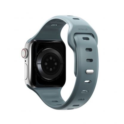 Nomad Sport Slim Band - силиконова каишка за Apple Watch 38мм, 40мм, 41мм, 42мм (2024) (светлосин) 3