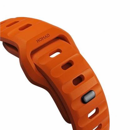 Nomad Sport Band - силиконова каишка за Apple Watch 42мм, 44мм, 45мм, 46мм, Ultra 49мм (оранжев) 4
