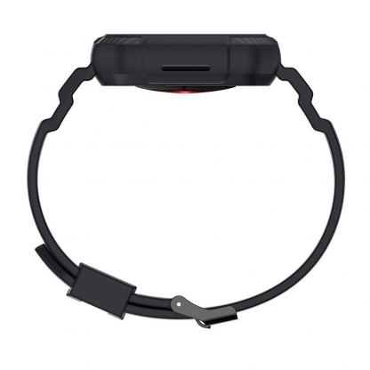 Kingxbar 2in1 Watch Strap and Case CYF537 - удароустойчив TPU кейс с вградена каишка за Apple Watch 44мм, 45мм (сив) 8