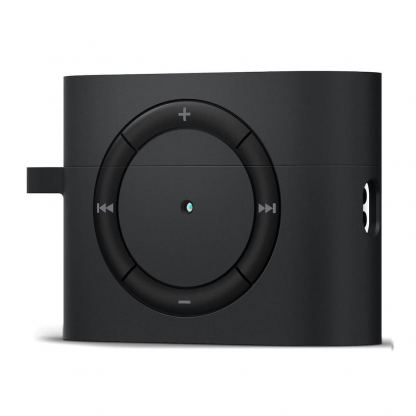 Spigen Airpods Pro 2 Classic Shuffle Silicone Case - силиконов калъф с карабинер за Apple Airpods Pro 2 (тъмносив) 2