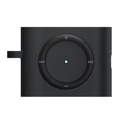 Spigen Airpods Pro 2 Classic Shuffle Silicone Case - силиконов калъф с карабинер за Apple Airpods Pro 2 (тъмносив) 11