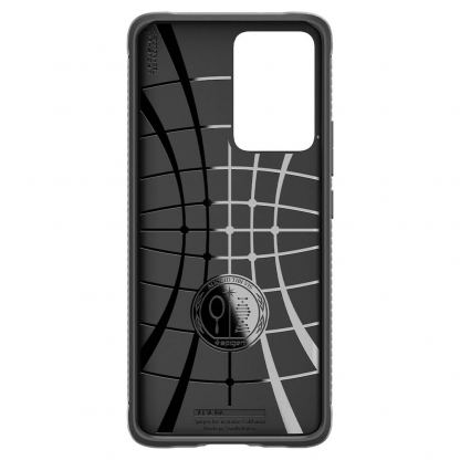 Spigen Rugged Armor Case - тънък качествен силиконов (TPU) калъф за Xiaomi 13 Lite (черен) 2