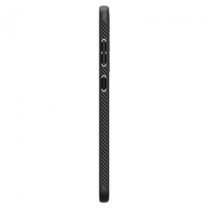 Spigen Liquid Air Case - силиконов (TPU) калъф с висока степен на защита за Samsung Galaxy S23 Plus (черен) 5