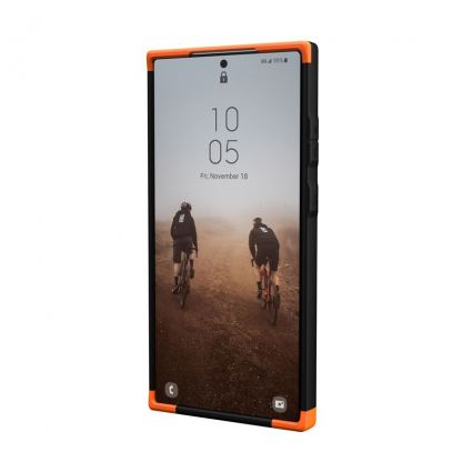 Urban Armor Gear Civilian Case - удароустойчив хибриден кейс за Samsung Galaxy S23 Ultra (зелен) 7