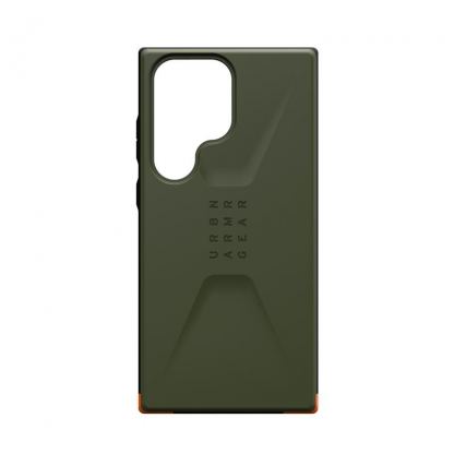 Urban Armor Gear Civilian Case - удароустойчив хибриден кейс за Samsung Galaxy S23 Ultra (зелен) 12