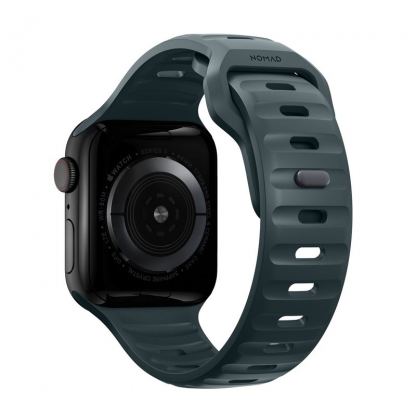 Nomad Sport Band - силиконова каишка за Apple Watch 42мм, 44мм, 45мм, 46мм, Ultra 49мм (син) 3