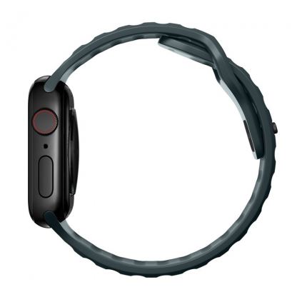 Nomad Sport Band - силиконова каишка за Apple Watch 42мм, 44мм, 45мм, 46мм, Ultra 49мм (син) 4