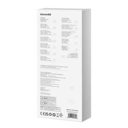 Baseus Tungsten Gold USB-C to USB-C Cable 240W (CAWJ040001) - кабел с бързо зареждане за устройства с USB-C порт (100 см) (черен)  8