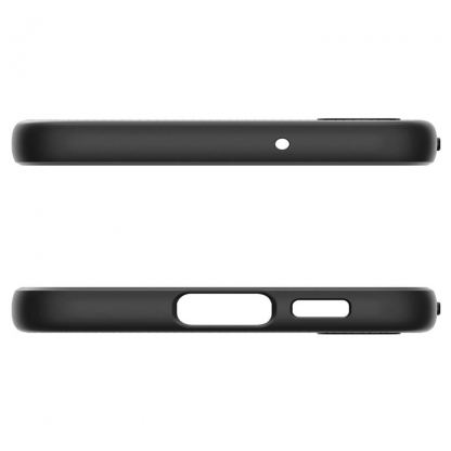 Spigen Liquid Air Case - силиконов (TPU) калъф с висока степен на защита за Samsung Galaxy S23 (черен) 6