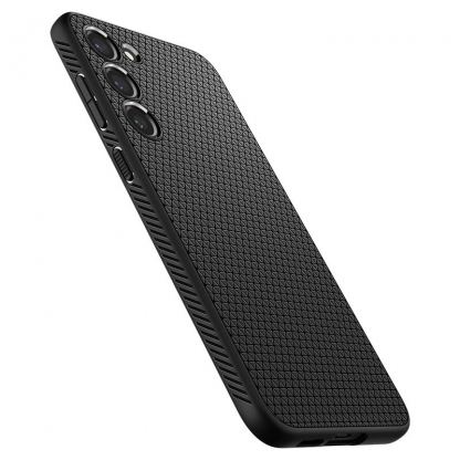Spigen Liquid Air Case - силиконов (TPU) калъф с висока степен на защита за Samsung Galaxy S23 (черен) 11