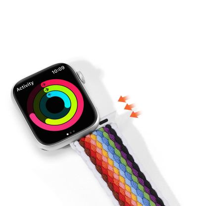 Dux Ducis Strap Mixture II Version - текстилна каишка за Apple Watch 42мм, 44мм, 45мм, 46мм, Ultra 49мм (шарен)  2