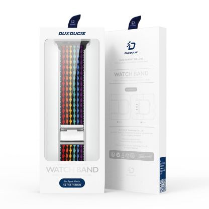 Dux Ducis Strap Mixture II Version - текстилна каишка за Apple Watch 42мм, 44мм, 45мм, 46мм, Ultra 49мм (шарен)  2
