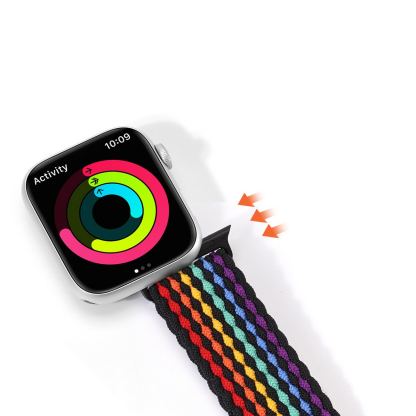 Dux Ducis Strap Mixture II Version - текстилна каишка за Apple Watch 42мм, 44мм, 45мм, 46мм, Ultra 49мм (шарен)  3