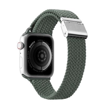 Dux Ducis Strap Mixture II Version - текстилна каишка за Apple Watch 42мм, 44мм, 45мм, 46мм, Ultra 49мм (тъмнозелен)  9