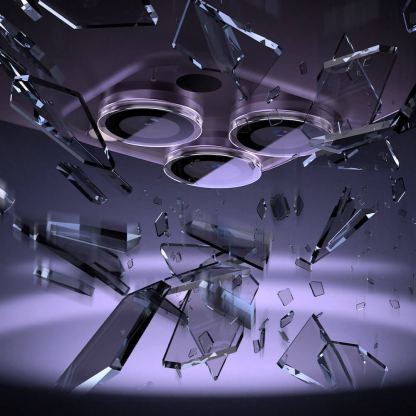 Baseus Camera Tempered Glass Lens Protector (SGZT030002) - предпазни стъклени лещи за камерата на iPhone 14 Pro, iPhone 14 Pro Max (прозрачен) 7