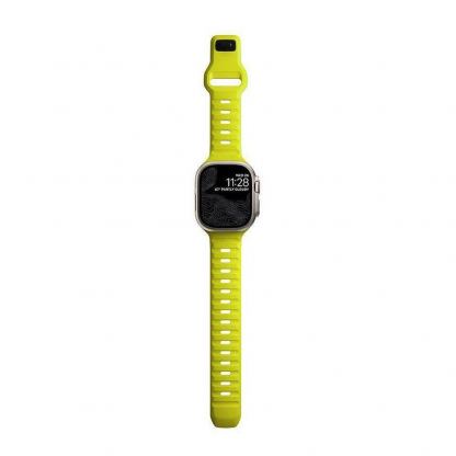 Tech-Protect Iconband Line Silicone Sport Band - силиконова каишка за Apple Watch 42мм, 44мм, 45мм, 46мм, Ultra 49мм (светлозелен) 5