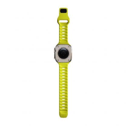 Tech-Protect Iconband Line Silicone Sport Band - силиконова каишка за Apple Watch 42мм, 44мм, 45мм, 46мм, Ultra 49мм (светлозелен) 6
