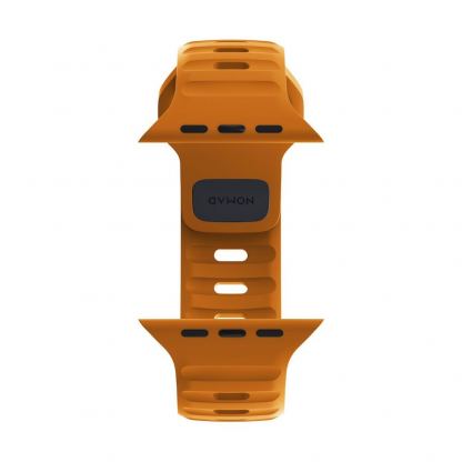 Nomad Sport Band - силиконова каишка за Apple Watch 42мм, 44мм, 45мм, Ultra 49мм (светлооранжев) 11