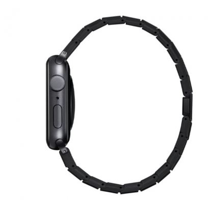 Pitaka Carbon Fiber Link Modern Band - карбонова каишка за Apple Watch 38мм, 40мм, 41мм, 42мм (2024) (черен) 3