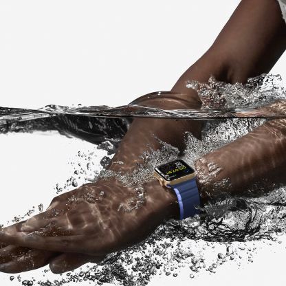 Dux Ducis Silicone Magnetic Strap (LD Version) - магнитна силиконова каишка за Apple Watch 42мм, 44мм, 45мм, 46мм, Ultra 49мм (син) 5