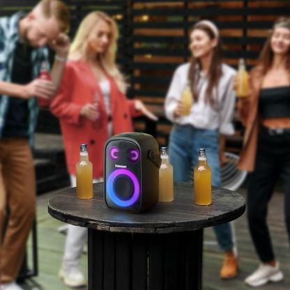 Tronsmart Halo 100 Bluetooth Speaker 60W - портативен безжичен блутут спийкър с вградена батерия, зареждащ мобилни устройства (черен) 3