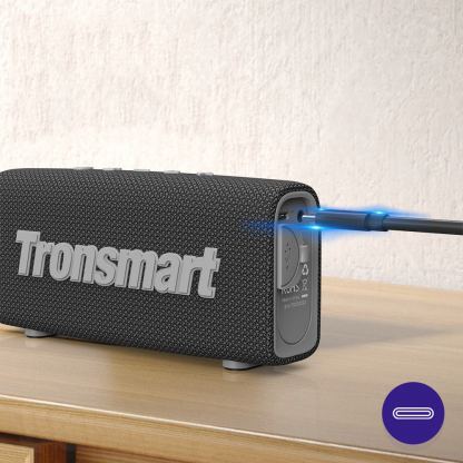 Tronsmart Trip Bluetooth 5.3 Speaker Waterproof IPX7 10W - портативен безжичен блутут спийкър за мобилни устройства (черен) 6