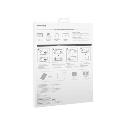 Baseus Tempered Glass Screen Protector Anti Blue Light 0.3mm (SGJC120502) - калено стъклено защитно покритие за дисплея на Huawei MatePad 11 (2021) (прозрачен) 10