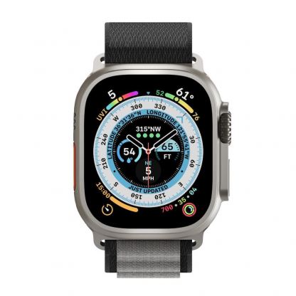 Next One Adventure Loop - текстилна каишка за Apple Watch Apple Watch 42мм, 44мм, 45мм, 46мм, Ultra 49мм (сив) 2